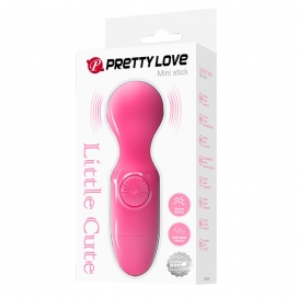 Mini Wand LITTLE CUTE Pretty Love 12cm Rose Fluo vif 2