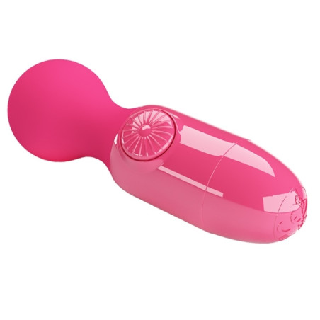 Mini Wand LITTLE CUTE Pretty Love 12cm Rose Fluo vif