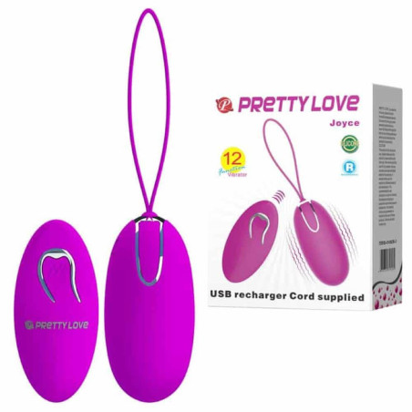 Oeuf Vibrant sans fil JOYCE 7.8 x 3.7 cm