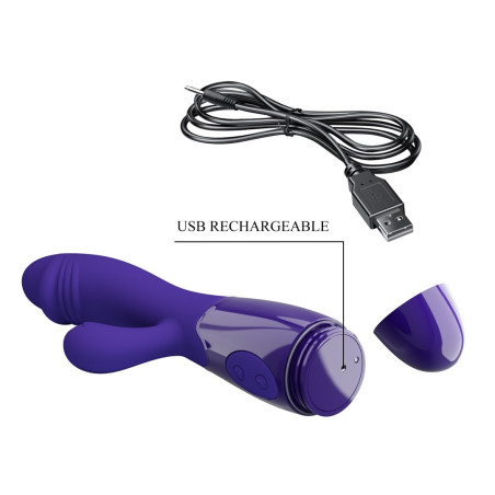 Vibro Rabbit SNAPPY-YOUTH 9.5 x 3.2cm Violet