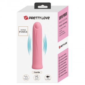 Mini-Vibro CURTIS Pretty Love 10 x 2cm Rose Clair