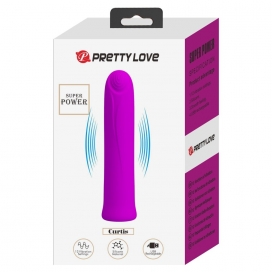 Mini-Vibro CURTIS Pretty Love 10 x 2cm Violet Intense 2