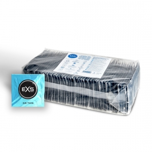 Préservatifs fins AIR THIN de EXS 56 mm | Pack de 100