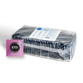 Préservatifs goût BUBBLEGUM de EXS 56 mm | Pack de 100 2