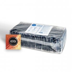 Préservatifs aromatisés COLA de EXS 54 mm x100