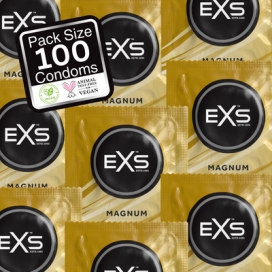 Préservatifs XXL MAGNUM de EXS 60 mm | Pack de 100