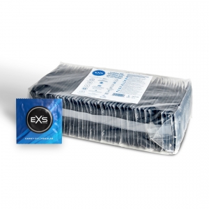 Préservatifs en latex REGULAR de EXS 54 mm | Pack de 100