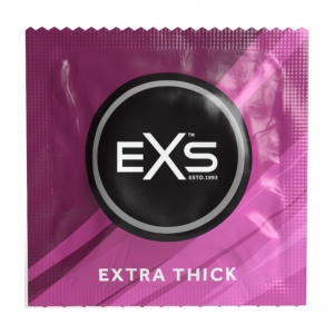 Préservatifs épais EXTRA THICK de EXS 53 mm | Boîte de 12