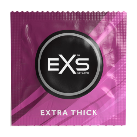 Préservatifs épais EXTRA THICK de EXS 53 mm | Boîte de 12