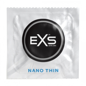 Préservatifs fins NANO THIN de EXS 53 mm | Boîte de 12