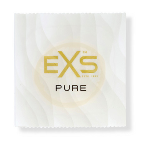 Préservatifs ultra fins PURE de EXS 53 mm | Boîte de 12