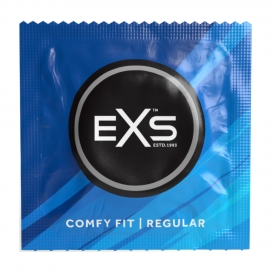 Préservatifs en latex REGULAR de EXS 54 mm | Boîte de 12 2