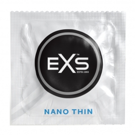 Préservatifs fins NANO THIN de EXS 53 mm | Boîte de 3 2