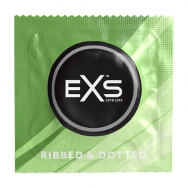 Préservatifs texturés RIBBED & DOTTED 54 mm | Boîte de 3 2