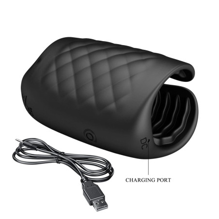 Masturbateur de gland BLACK GLANS TRAINER par Pretty Love