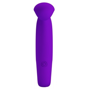 Gaine de Doigt Vibrante GORGON Pretty Love 10.5 x 2cm Violet Intense 