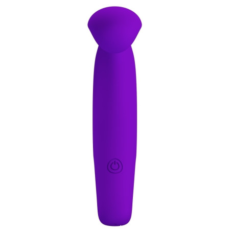 Gaine de Doigt Vibrante GORGON Pretty Love 10.5 x 2cm Violet Intense 