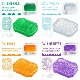 Pack de 4 Gaines de masturbation UNI Tenga 2