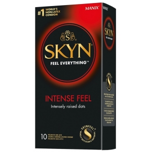 Préservatifs sans latex Texturés SKYN Intense Feel x10