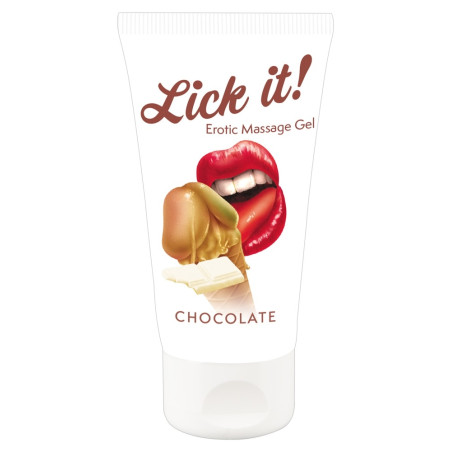 Gel de Massage CHOCOLAT 50 ml Lickit