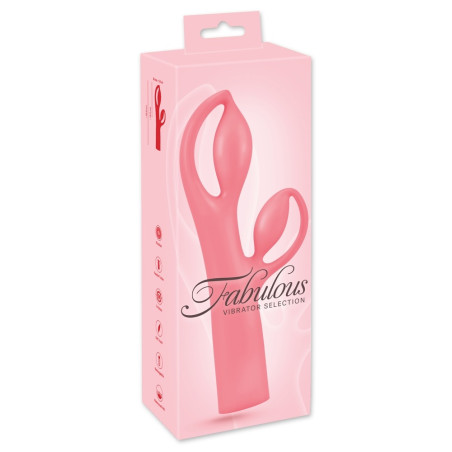 Vibro Rabbit FABULOUS 13 x 5.2cm Rose 
