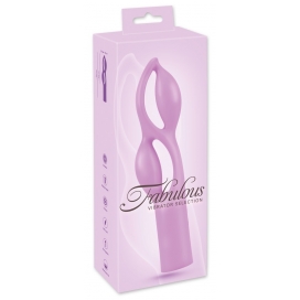 Vibro FABULOUS 18 x 5.5cm Violet Rose 2