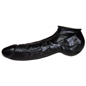 Gaine en latex pour le Pénis BE BIZARRE Noire