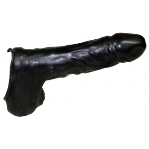 Gaine en latex pour le Pénis BE BIZARRE Noire