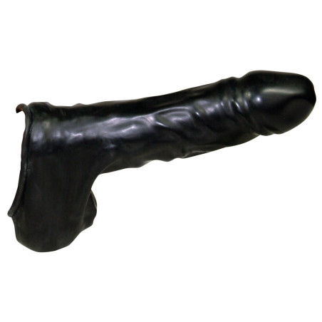 Gaine en latex pour le Pénis BE BIZARRE Noire