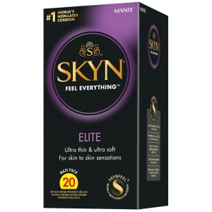 Préservatifs sans latex SKYN Elite 53mm x20