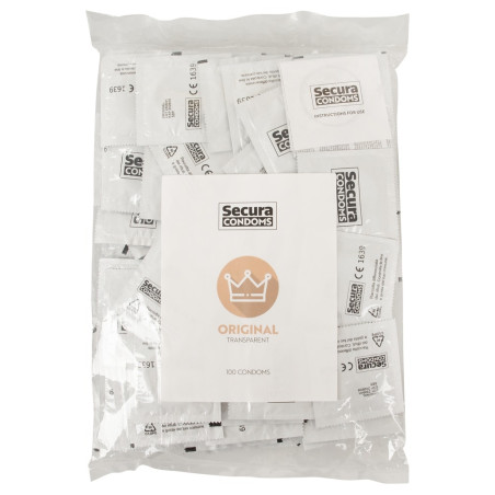 Préservatifs en latex ORIGINAL 53 mm | Pack de 100