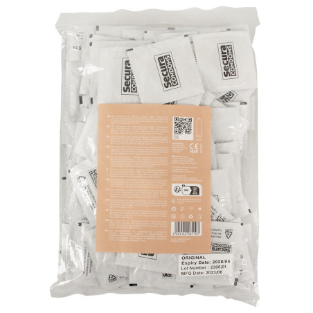 Préservatifs en latex ORIGINAL 53 mm | Pack de 100