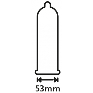Préservatifs perlés en latex EXTRA FUN de SECURA CONDOMS 53mm | Pack de 100