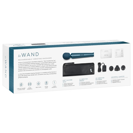 Wand ORIGINAL 33cm - Tête 62mm Bleu Pacifique