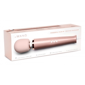 Wand POWERFUL PLUG-IN 34cm - Tête 62mm Rose Gold Paillette