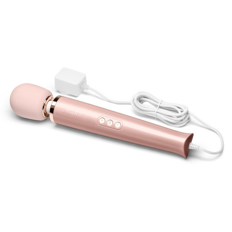 Wand POWERFUL PLUG-IN 34cm - Tête 62mm Rose Gold Paillette