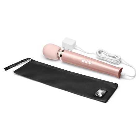 Wand POWERFUL PLUG-IN 34cm - Tête 62mm Rose Gold Paillette