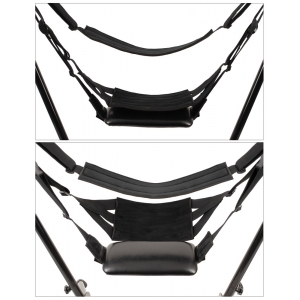 Balançoise autoportante SEX SWING en acier