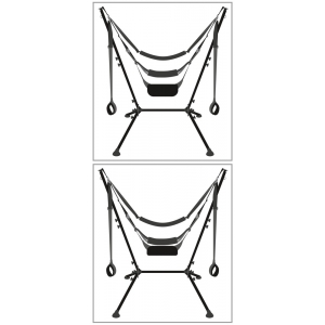 Balançoise autoportante SEX SWING en acier