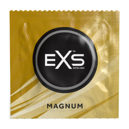 Préservatifs en latex XXL MAGNUM de EXS 60mm | Boîte de 48