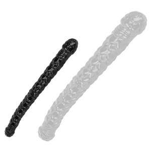 Double gode SCALYDRAG S de 52 cm Surface Écailles