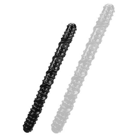 Double gode long SUPER TEXTUR S de 52 cm