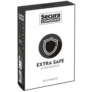 Préservatifs épais en latex EXTRA SAFE 53mm x48