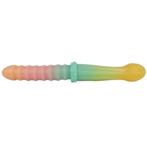 Double Gode RAINBOWY 42 x 5 cm