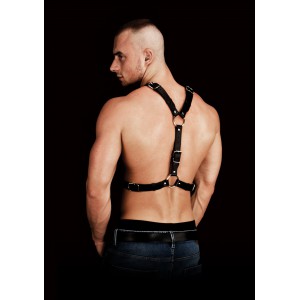 Harnais Thanos Chest de la marque OUCH! en simili cuir