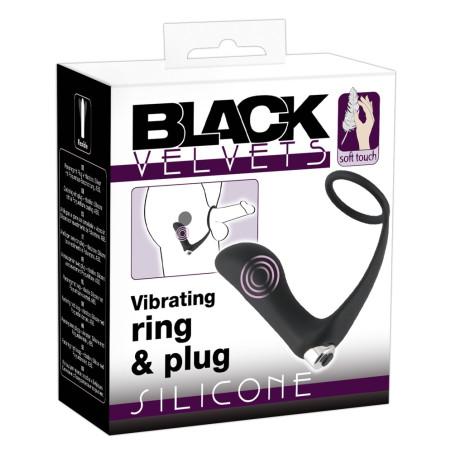Cockring Plug vibrant RING ASS 10 Vibrations