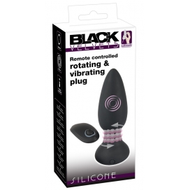 Plug vibrant Billes rotatives RIMMER VELVET de 11 x 4.2 cm 2