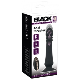 Plug avec poussée THRUST VELVET 18 x 4.4 cm Noir 2