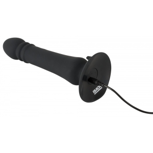 Plug avec poussée THRUST VELVET 18 x 4.4 cm Noir