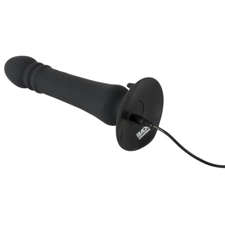 Plug avec poussée THRUST VELVET 18 x 4.4 cm Noir